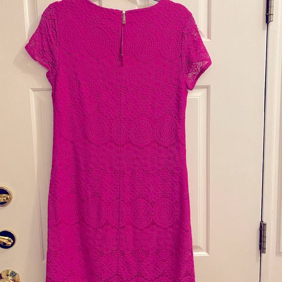 Laundry by Shelli Segal hot pink dress - Picture 3 of 4